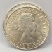 AUSTRALIA 1963 . SIXPENCE . ERROR . MIS-STRIKE . OFF CENTRE